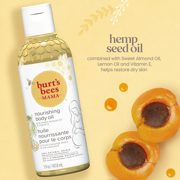 Burt's Bees Mama Bee Nourishing Body Oil - 118ml - Dezine Kids