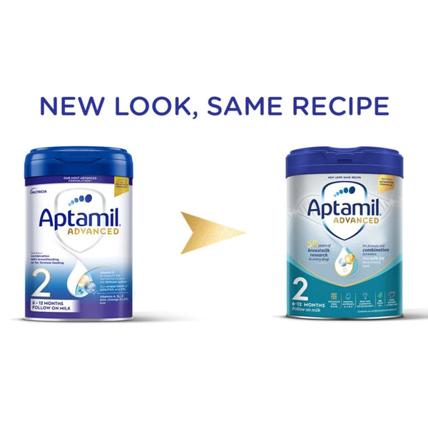 Aptamil Advanced Follow On Milk Formula Stage 2, 6 to 12 Months - 800g