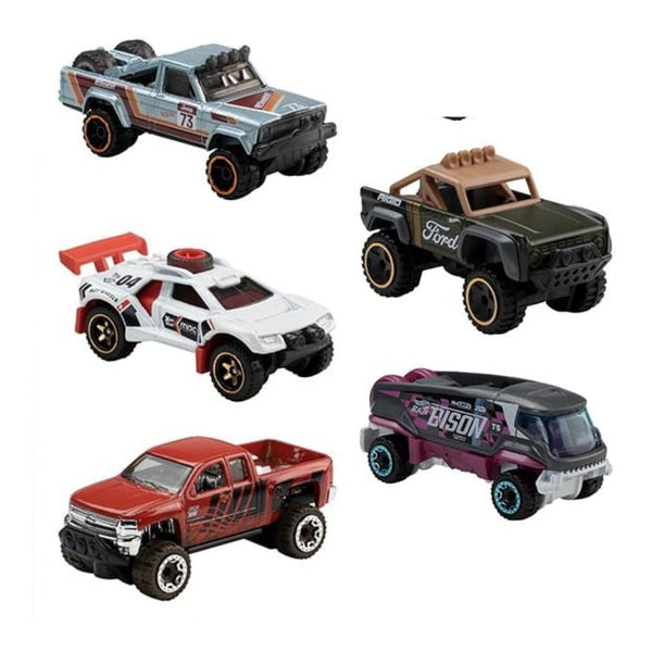 Hot Wheels Mud Studs Rods Set of 5 Cars