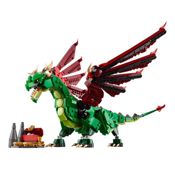 Lego Creator 3 in 1 Medieval Dragon Creature Toy Playset