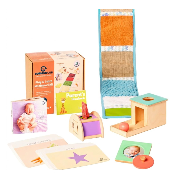 Curious Cub Montessori Wooden Play & Learning Activity Kit - Level 4 (7+M) - Dezine Kids