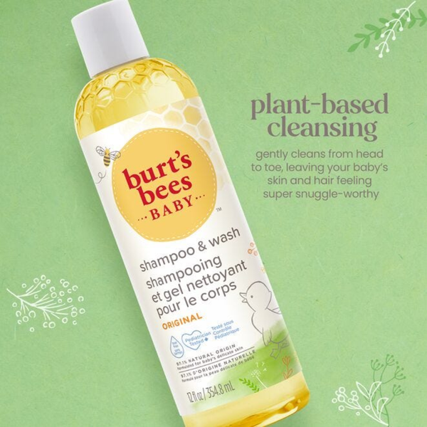 Burt's Bees Baby Original Shampoo & Wash - 354ml - Dezine Kids