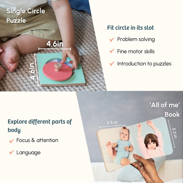 Curious Cub Montessori Wooden Play & Learning Activity Kit - Level 4 (7+M) - Dezine Kids