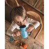 Beaba 360° Baby Learning Cup with Anti Drip Disc, Dual handle & Spillproof Sippy Cup for Toddlers, 340ml - Blue - Dezine Kids