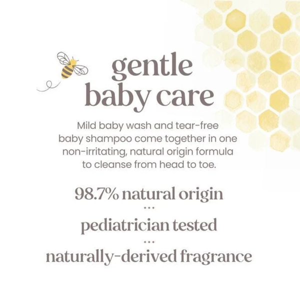 Burt's Bees Baby Original Shampoo & Wash - 354ml - Dezine Kids