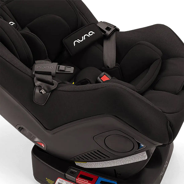 Nuna Rava Baby Car Seat Convertible (Front & Rear Facing) 10 Positions Recline For 0 to 7Y (Upto 30Kg) - Caviar