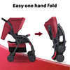 Chicco Simplicity Plus Stroller with Bumper Bar - Scarlet Red