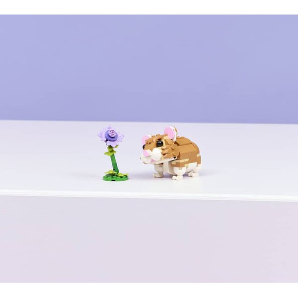 Lego Creator 3 in 1 Cute Hamster with a Flower