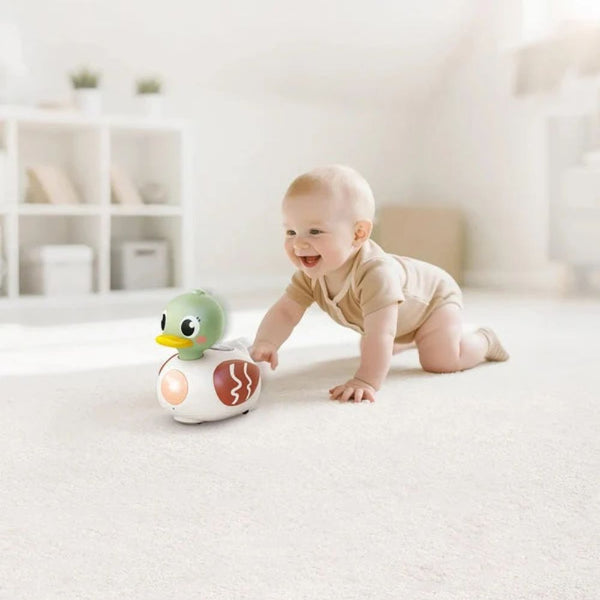 Hola Learning & Soothing Duck Interactive Toy - Dezine Kids
