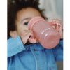 Beaba 360° Baby Learning Cup with Anti Drip Disc, Dual handle & Spillproof Sippy Cup for Toddlers, 340ml - Pink - Dezine Kids