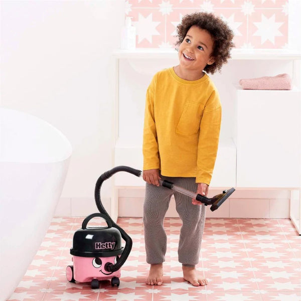 Casdon Vacuum Cleaner Toy for Kids with Working Suction - Hetty