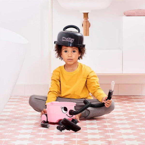 Casdon Vacuum Cleaner Toy for Kids with Working Suction - Hetty