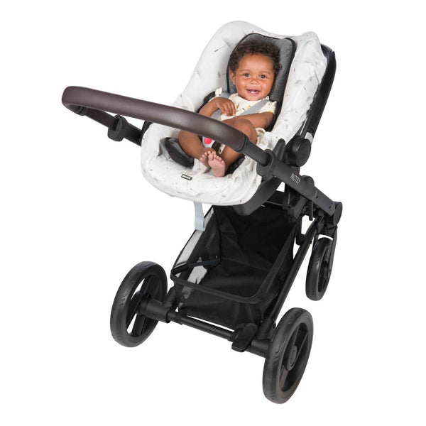Dooky Baby Support Pillow for Car Seat & Stroller - Grey