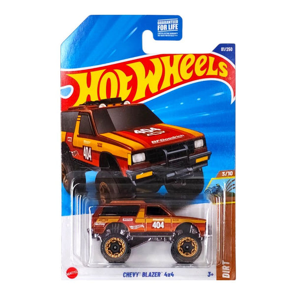 Hot Wheels Chevy Blazer 4x4 Copper HW Dirt Mainline - Dezine Kids