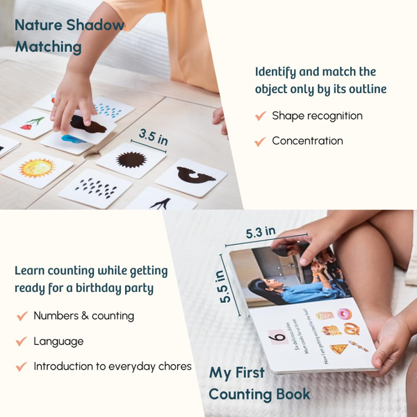 Curious Cub Montessori Wooden Play & Learning Activity Kit - Level 11 (24+M) - Dezine Kids
