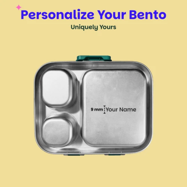 Basil 3+1 Compartment Stainless steel Lunchbox with Mini Box - Bengal Bagh