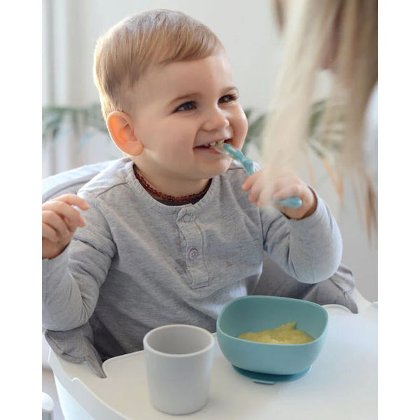 Beaba 4 Pieces Silicone Dinner Set - Jungle
