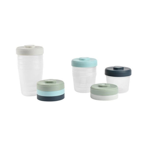 Beaba Toddler Food Storage Set 8 Clip portion (4 x 150ml + 4 x 250ml)