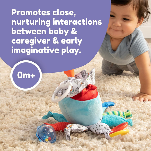 Lamaze Captain Calamari Octopus Pirate Clip on Baby Activity Toy