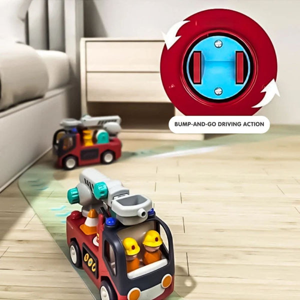 Hola Early Learning Fire Engine Vehicles for Toddlers - Dezine Kids