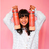 Basil Insulated Stainless steel bottle with Carry Handle - Coral Swirl