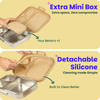 Basil 3+1 Compartment Stainless steel Lunchbox with Mini Box - Himachali Guldaan