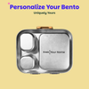 Basil 3+1 Compartment Stainless steel Lunchbox with Mini Box - Himachali Guldaan