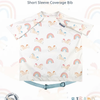 Bibado Short Sleeve Coverall Weaning Bib - Fairytale Foodies