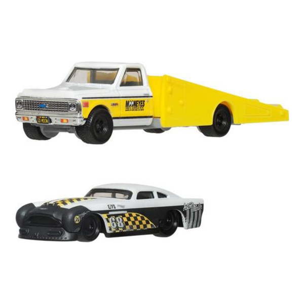 Hot Wheels Premium Mooneyes Diorama Box Set