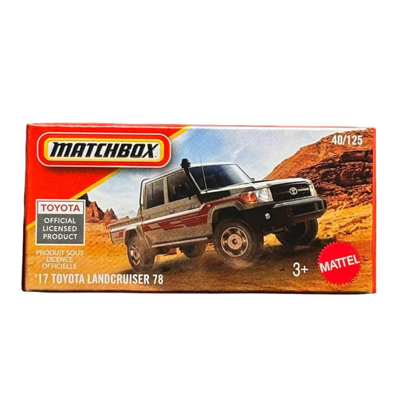 Hot Wheels 2025 Match Box 17 Toyota Landcruiser 78