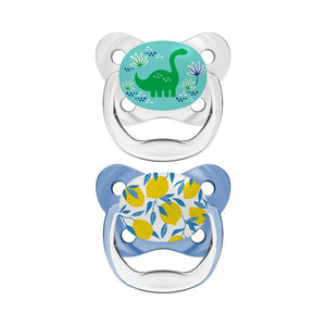 Dr.Browns Prevent Pacifiers Butterfly Shied Soother, Stage 2, Pack of 2 - Blue