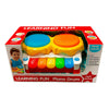 Five Star 2 In 1 Musical Drum Piano with Lights and Animal Sounds - Dezine Kids