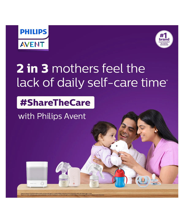 Philips Avent Ultra Air Soother 0-6 Months (Pack of 2) - Green Purple