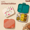 Basil 3+1 Compartment Stainless steel Lunchbox with Mini Box - Tanjore Kolam