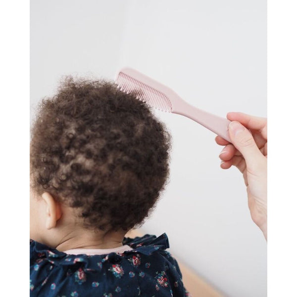 Beaba Baby Brush and Comb Set - Pink