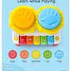 Five Star 2 In 1 Musical Drum Piano with Lights and Animal Sounds - Dezine Kids