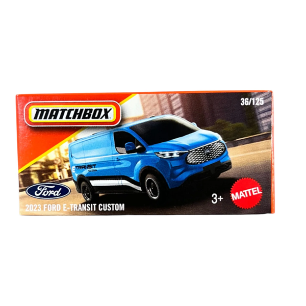 Hot Wheels 2025 Match Box 2023 Ford E-Transit Custom