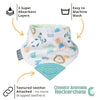 Cheeky Chompers Neckerchew - Teething Dribble Bib