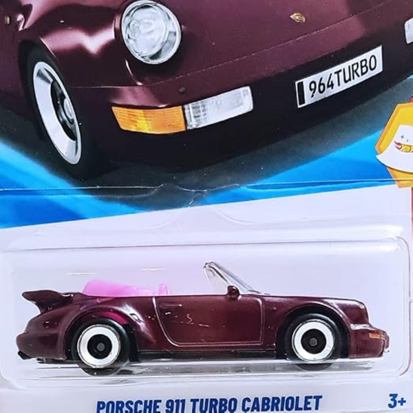 Hot Wheels Porsche 911 Turbo Cabriolet Imported Mainline - Dezine Kids