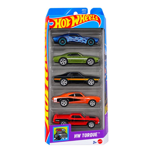 Hot Wheels HW Torque Set of 5 Cars