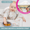 Bibado Short Sleeve Coverall Weaning Bib - Fairytale Foodies