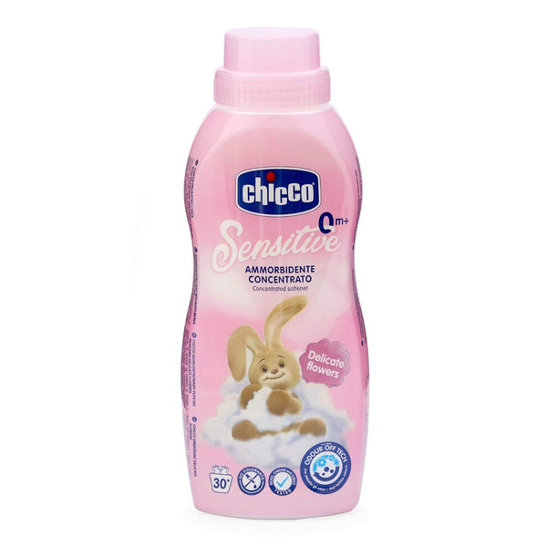 Chicco Baby Fabric Softener with New Odour Elimination Technology, Delicate Flowers - 750ml