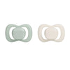 B Box Silicone Pacifiers Pack Of 2 (6-18M) - Sage & Vanilla