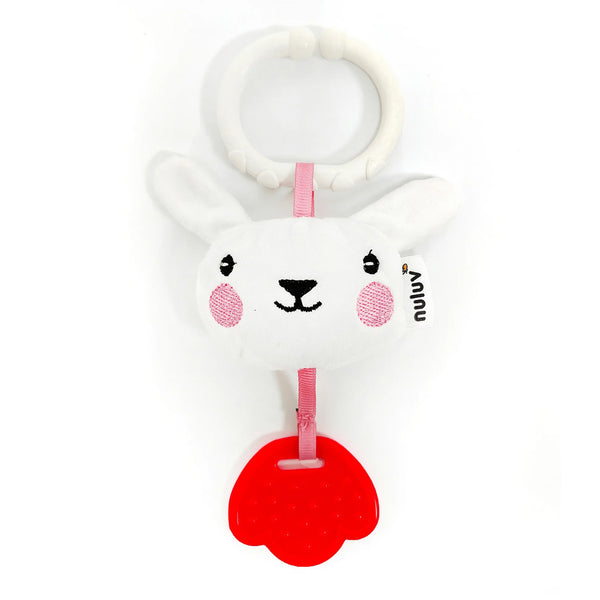 Nuluv Soft Rattles & Teether Toy - Bunny