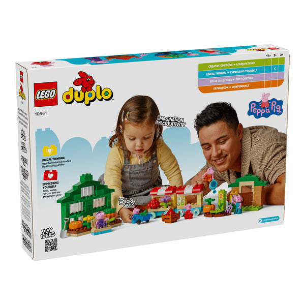 Lego Duplo Peppa Pig Grandpa Pig’s Garden and Greenhouse