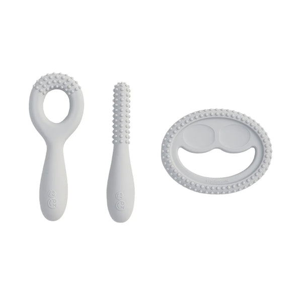 EzPz Oral Development Toolsfor Babies/Infants - Pewter - Dezine Kids