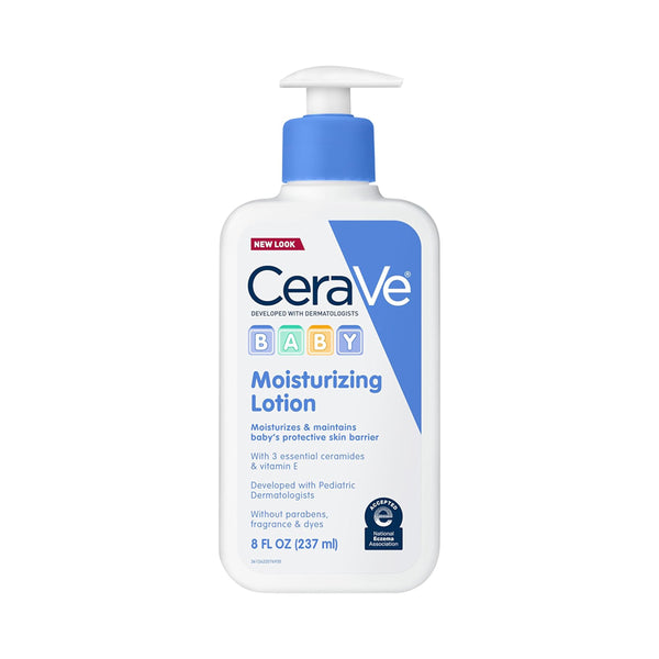 Cerave Baby Moisturizing Lotion with Hyaluronic Acid Paraben & Fragrance Free - 237ml - Dezine Kids