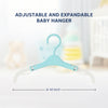Hopop Adjustable Anti-Slip Baby Clothes Hangers – pack of 6 - Dezine Kids