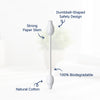 Hopop Safety Tips Cotton Buds for Delicate Care, 60 Pcs - Dezine Kids