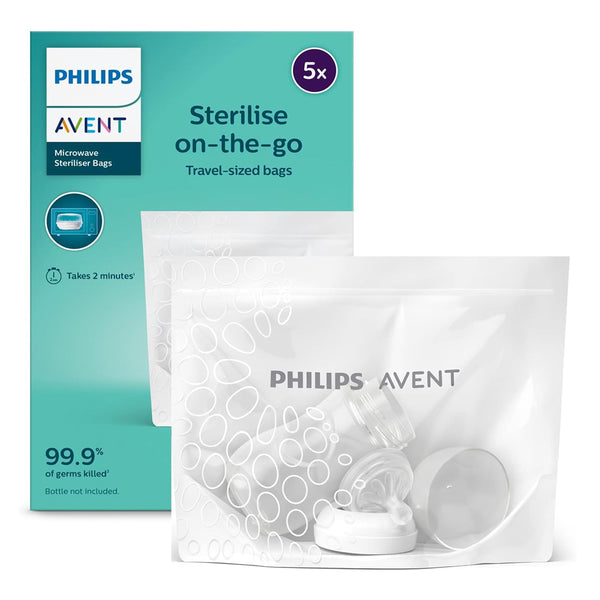 Philips Avent Microwave Steriliser Bags - Pack of 5